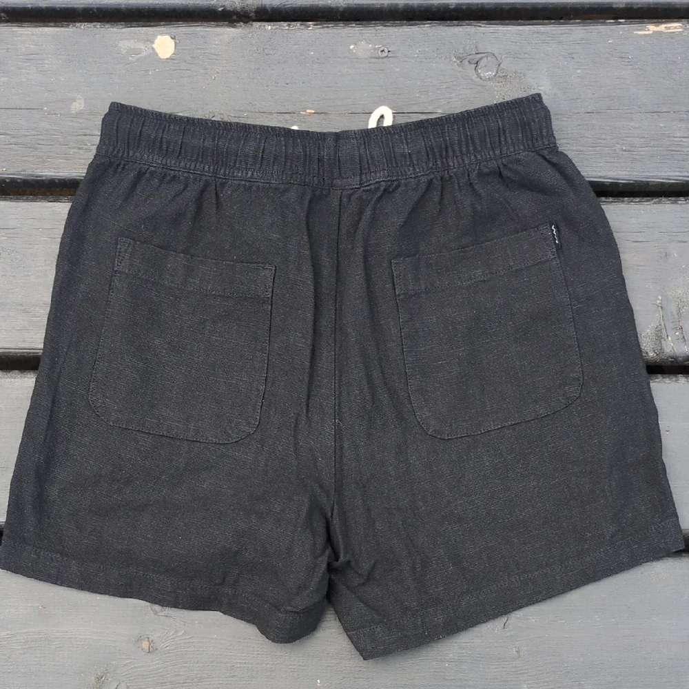 Swell Charcoal Elastic Waist Shorts - Picture 2 of 3